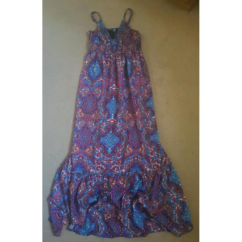 Size 10 silky maxi dress