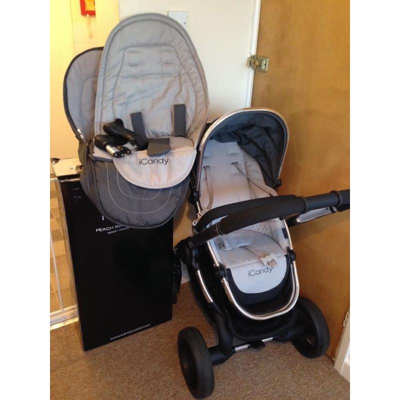 iCandy Peach 3 in Truffle - Excellent Condition