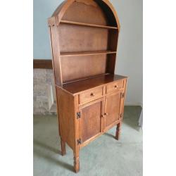 Farmhouse style rustic kitchen cabinet
