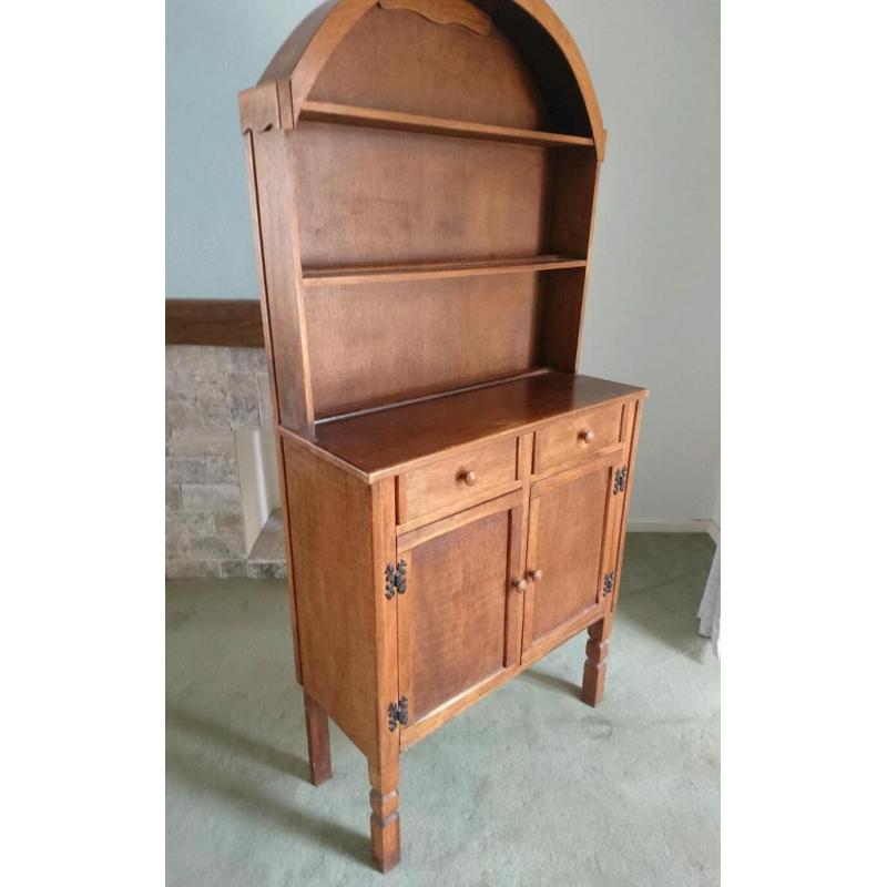 Farmhouse style rustic kitchen cabinet