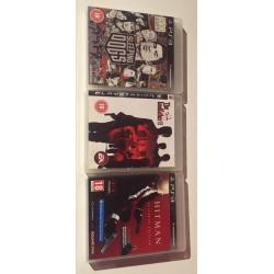 PS3 games,Sleeping dogs, The godfather 2, Hitman absolution