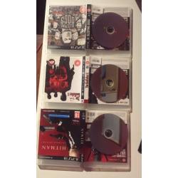 PS3 games,Sleeping dogs, The godfather 2, Hitman absolution