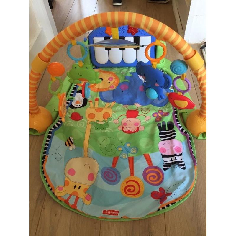 Fisher Price kick and play playmat