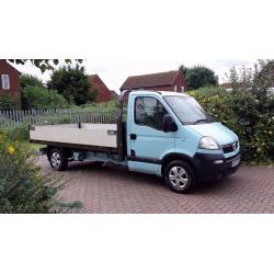 2007 Vauxhall Movano 2.5 CDTI LWB Dropside Pickup ,same like master
