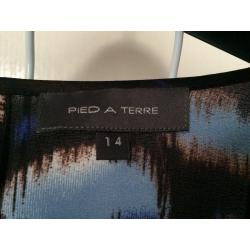 LOVELY PIED A TERRE DRESS - SIZE 14 (WORN ONCE)