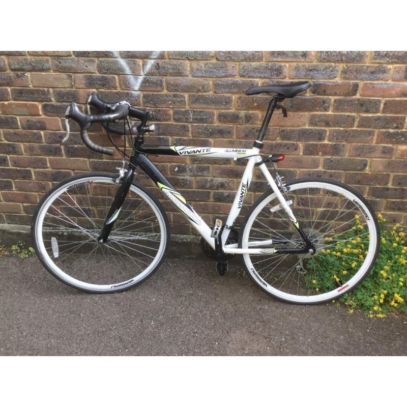 Road bike Vivante Barracuda + KRIPTONITE U Lock
