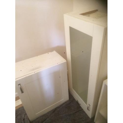 Kitchen cupboards various