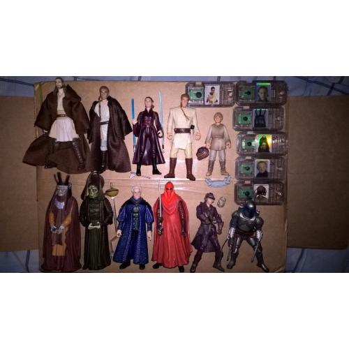Star Wars 3:3/4 Figures Lot (The Phantom Menace and Attack of the Clones)