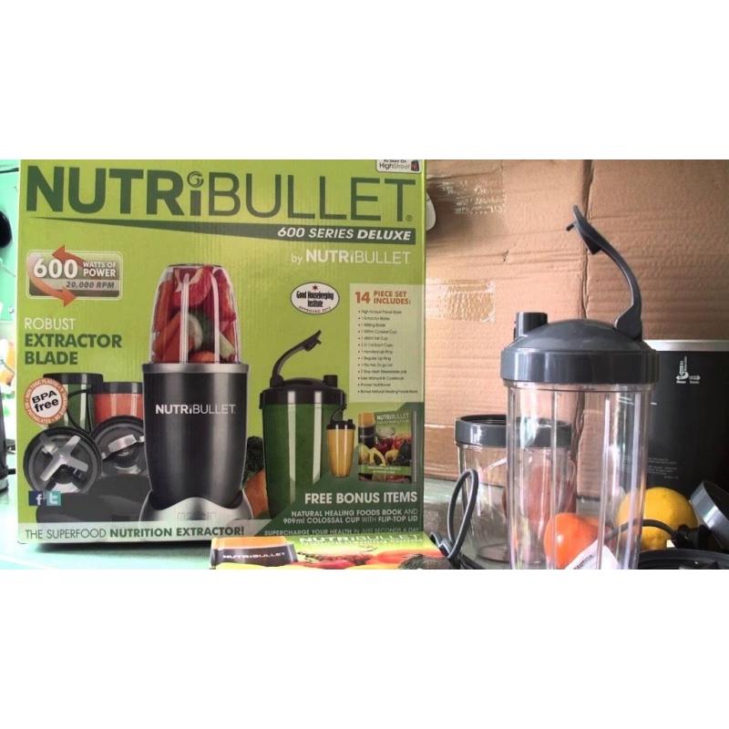 NutriBullet 600 Series Deluxe 14 Piece Set