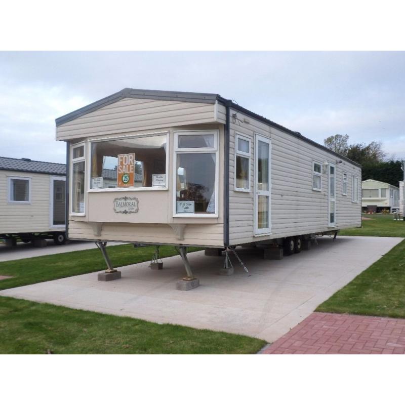 2004 Cosalt Balmoral static caravan for sale at Chesterfield Country Park in Berwicksire