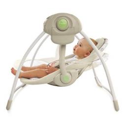 Unisex baby swing