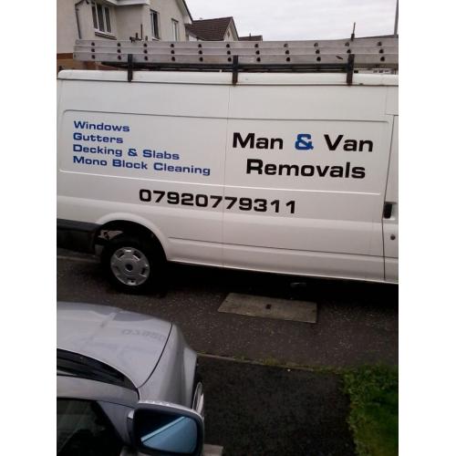 MAN AND VAN REMOVALS,,COVER WHOLE OF GLASGOW FAST AND FRIENDLY SERVICE