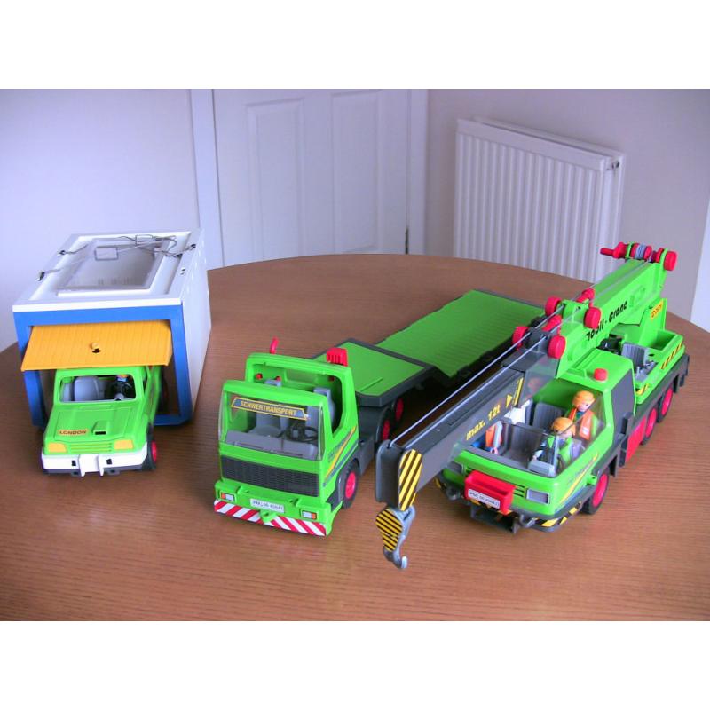 Playmobil Vintage Mobile Crane.