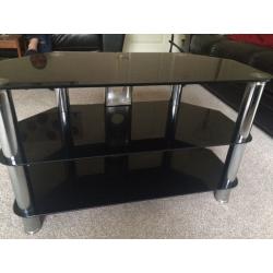 Black glass to unit