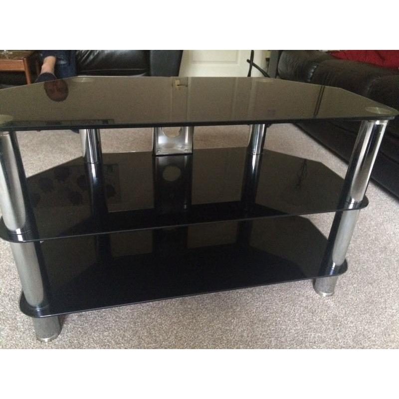Black glass to unit