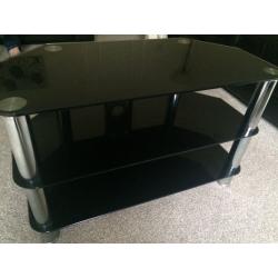 Black glass to unit