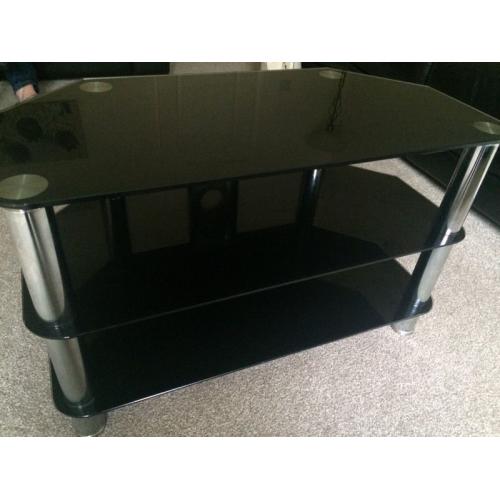 Black glass to unit