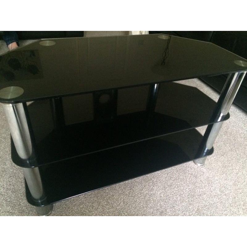 Black glass to unit