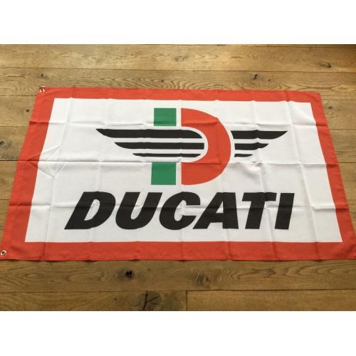 Ducati motorcycle workshop flag banner