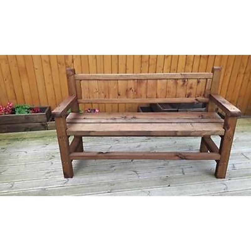 New Hand made garden Bench