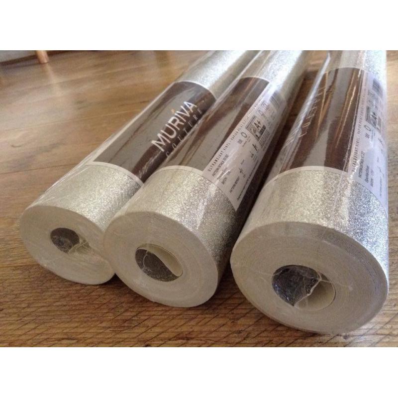 3 Rolls of Muriva Couture Wallpaper-Unused and Sealed