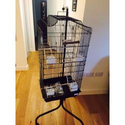 Large Bird Cage and Stand - Brand New!