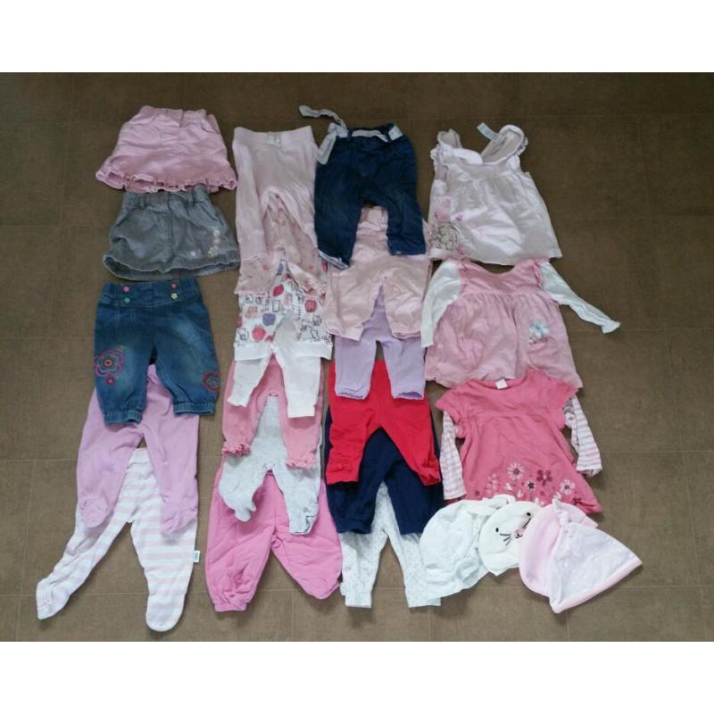 0-3 month girls clothes