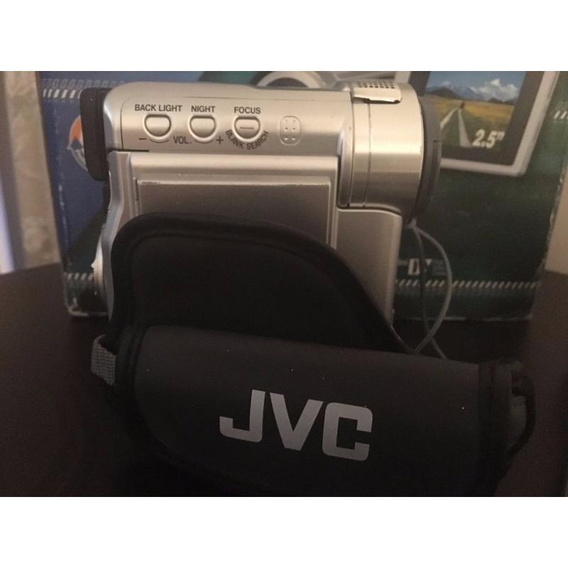 JVC GR-DX25EK Digital Camcorder 700x zoom, all cables and remote control etc