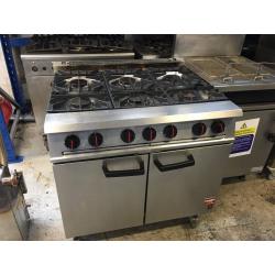 Falcon Dominator 6 Burner Gas Range Model: G2101