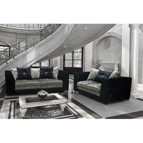 Brand new Crushed velvet couches