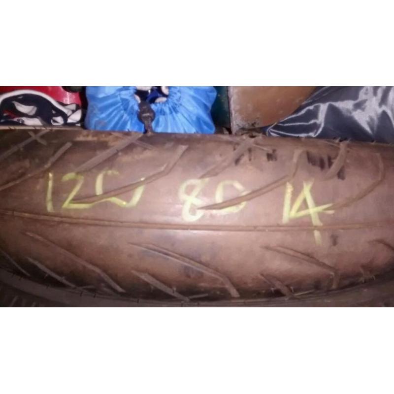 120/80/14 used tyre