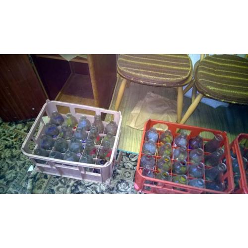 Collectors Vintage Milk Bottles