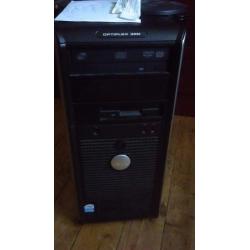 Dell optiplex 320 desktop with monitor