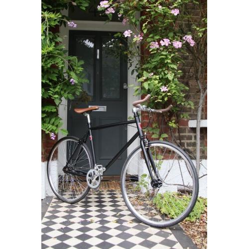 NEW IN!! !!! Steel Frame Single speed road bike fixed gear racing fixie bicycle 8UU9