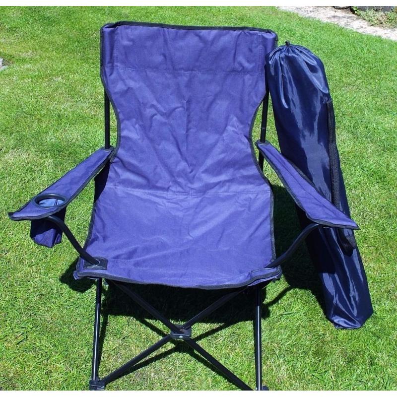 TWO FOLDAWAY CAMPING CHAIRS