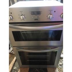 Zanussi double oven USED