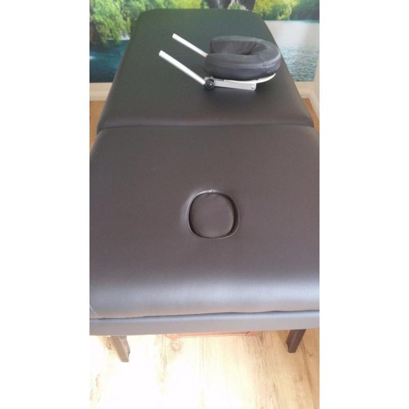 Static heavy weight treatment bed/table