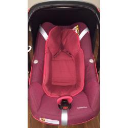 Maxi Cosi Pebble Plus in Robin Red