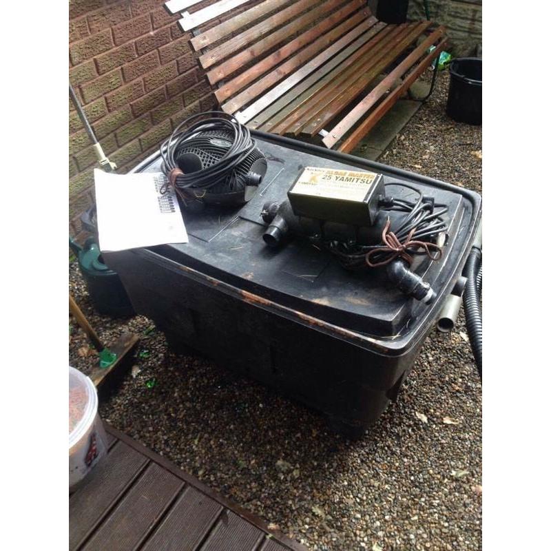 Fish pond accessories