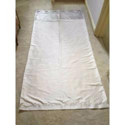 Pair Of Next 'Ella Oyster Eyelet' Curtains 117 X 229cm (46 X 90)