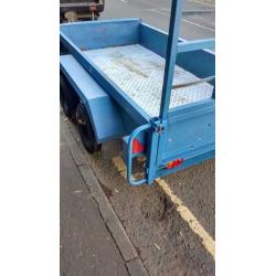 Indespension plant digger quad trailer