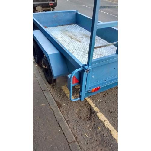 Indespension plant digger quad trailer