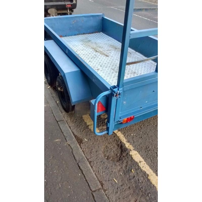 Indespension plant digger quad trailer