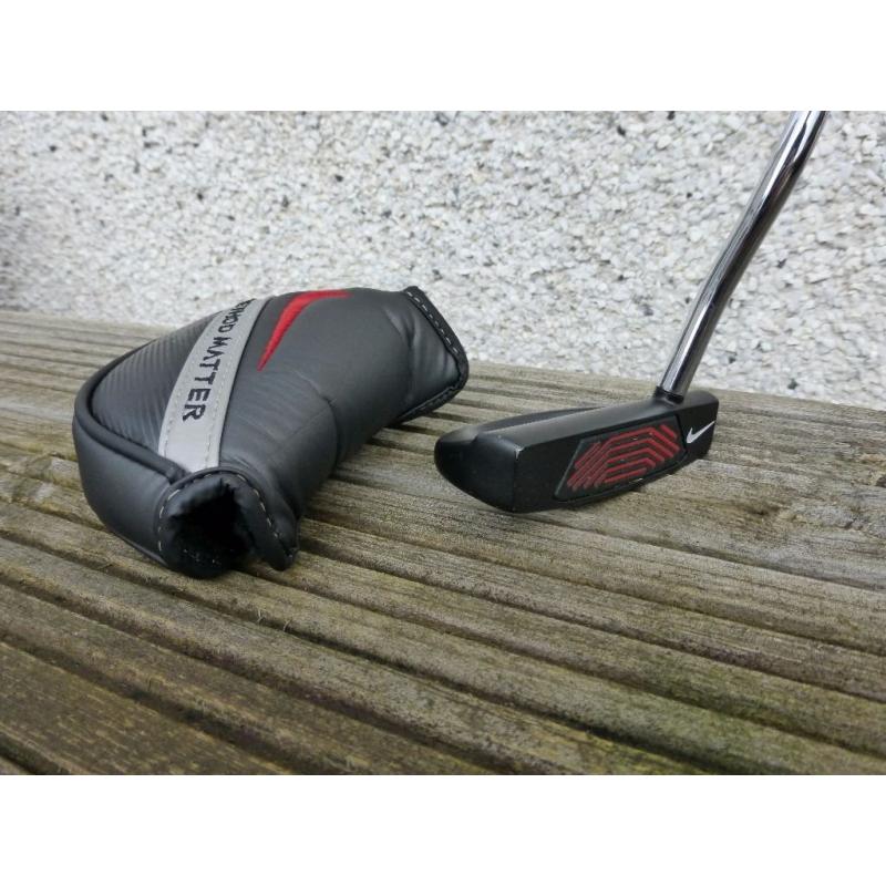 Nike Method Matter Putter. 35 inches, with headcover and brand new Superstroke 2.0 grip
