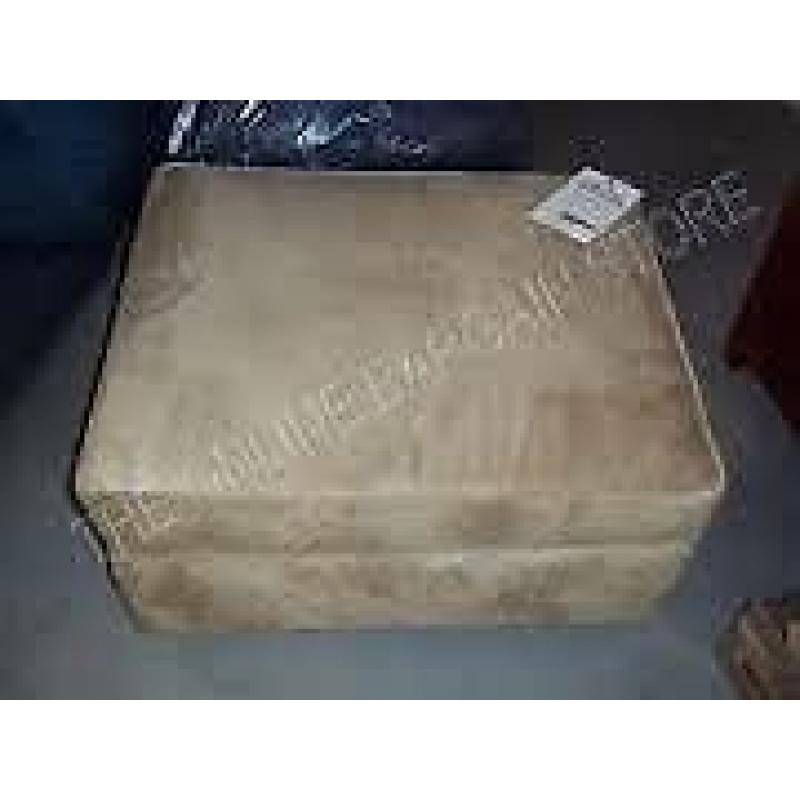 free 2x suede cream sofas and puffy