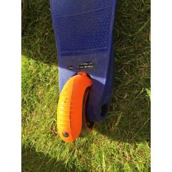 Blue mini micro scooter