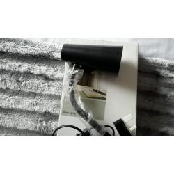 Desk light black metal new