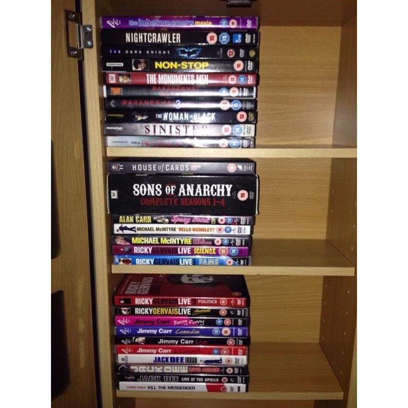 DVDs for sale