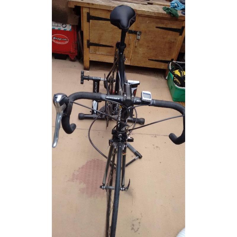 Chris Boardman cb/Comp Road Bike and Turbo Trainer