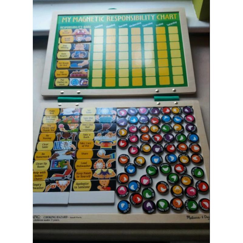 Reward chart Melissa and Doug as new